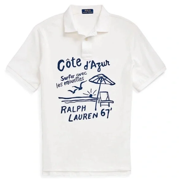NWT Polo Ralph LaurenClassic Fit Embroidered MeshPolo Shirt